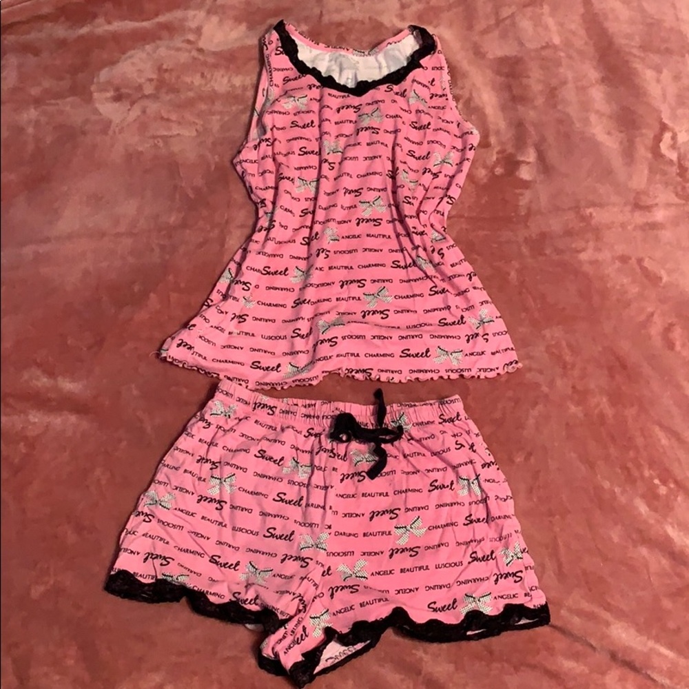 “Sweet” Pajama Set